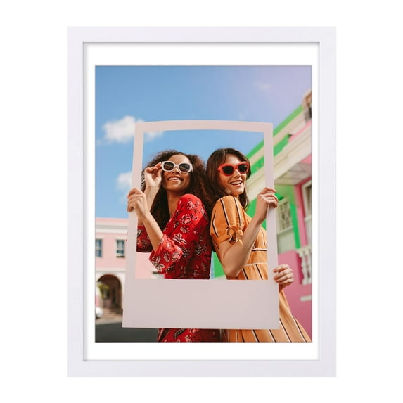 decorUhome 12x16 Matted to 11x14 Picture Frame, Photo Frame for Gallery Wall or Tabletop Display, White