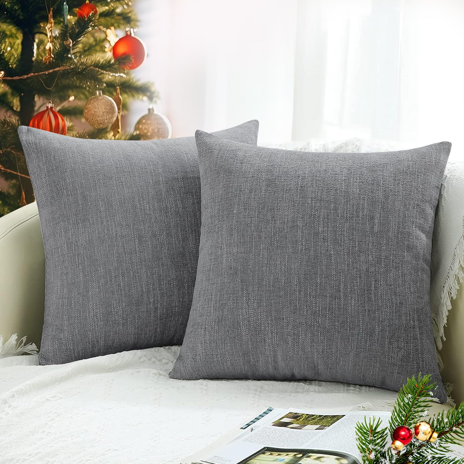 2 MOD LIFESTYLE SQUARE DECORATIVE PILLOW COVERS-20 offers