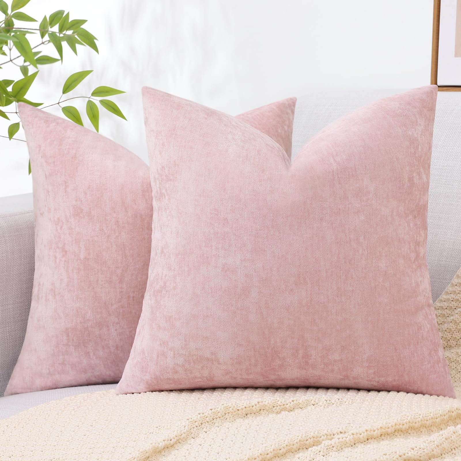 Pink Throw Pillow Covers