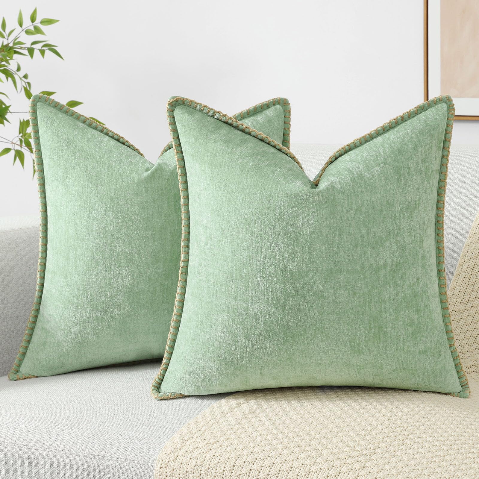 Sage Green Pillow Covers