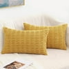 Size: 12X20-Inch, Actual Color: Mustard Yellow