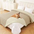 thumbnail image 1 of decorUhome Waterproof Sofa Cover for Dogs, Reversible Couch Covers Washable for Furniture (82x102 Inch, Taupe/Beige), 1 of 9