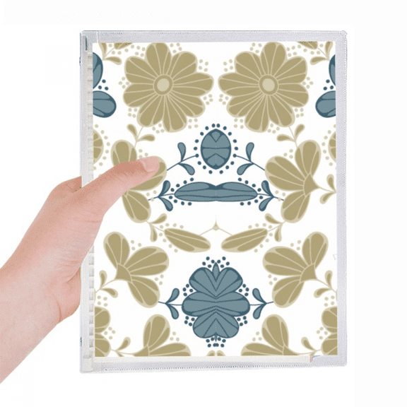 decorative classic floral pattern en notebook loose diary refillable journal statiry