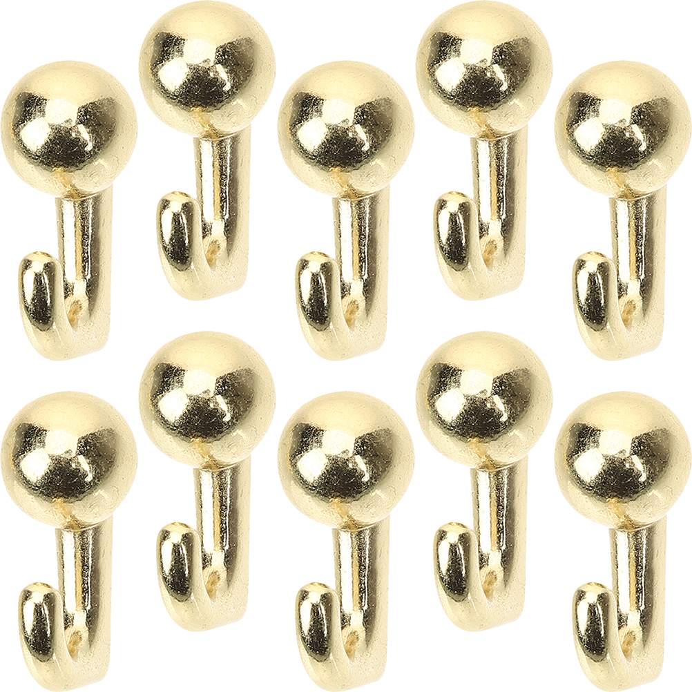 Highpoint Sawtooth Picture Hangers - 42mm X 7mm, 10-Pack With Screws, Brass Plated Steel