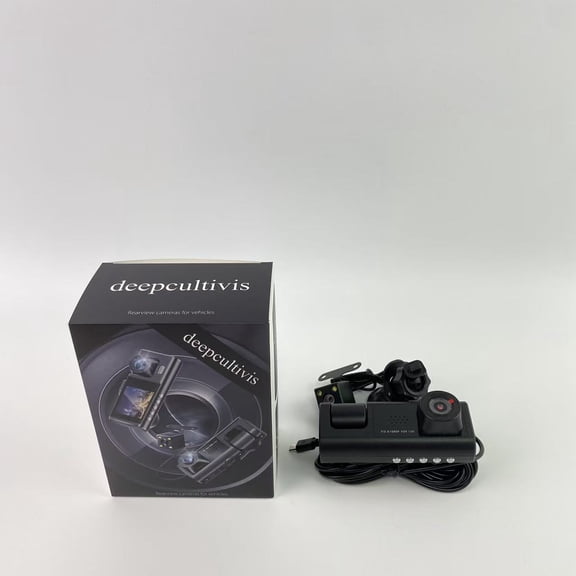 deepcultivis Rearview cameras for vehicles,4K Dash Cam Front and Rear, 170 Ultra Wide Dashcam, Night Vision, 24/7 Parking Mode, 5G/2.4G WiFi, Built-in GPS, Loop Recording