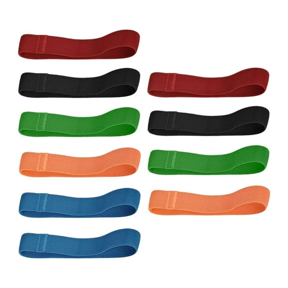 deevoka 10Pcs Bento Box Straps, Bento Box Elastic Belts, Elastic Bands, Lunch Box Fixing