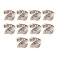 thumbnail image 1 of deevoka 10Pcs Leaf Napkin Rings Table Settings for Party Celebrate Family Gatherings, 1 of 8