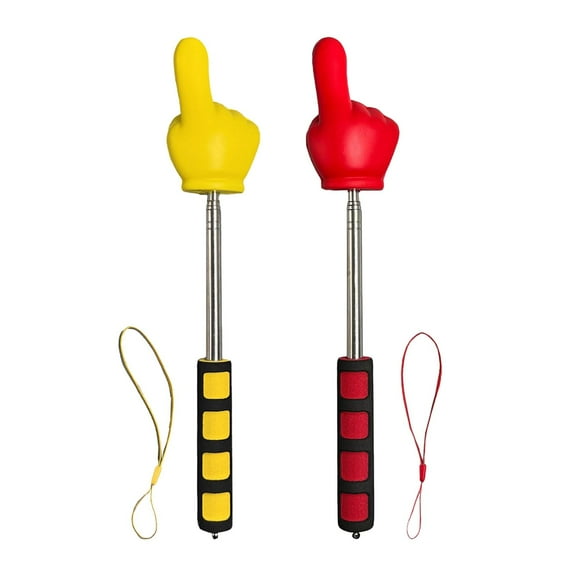 deevoka 2 Piece Telescopic Teacher Pointer Extendable for Meeting Presentation