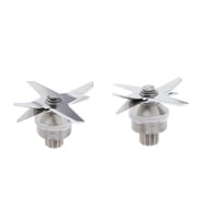 deevoka 2 Pieces 6-Blade Blender Cutter with Gasket for Vitamix 1230 5012 5057 5200