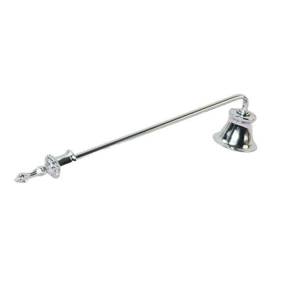 deevoka 23cm Candle Snuffer Candle Stopper Accessories Sturdy Metal with Long Handle Silvery