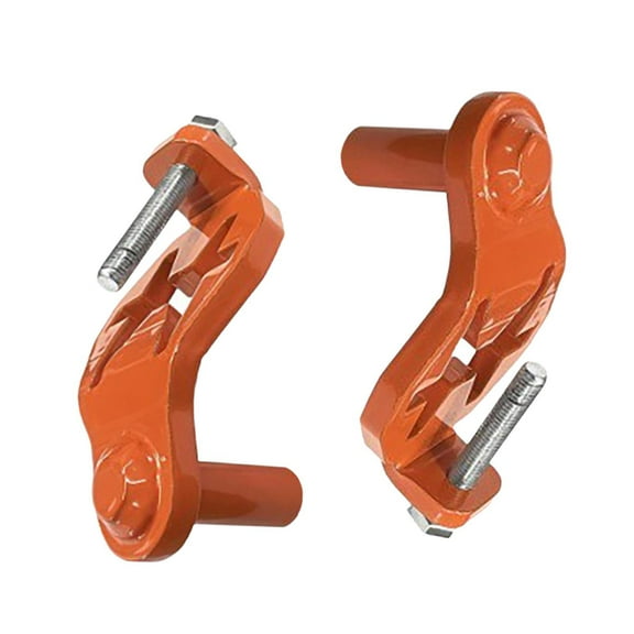 deevoka 2Pcs T Post Gate Hinge Pins Steel Heavy Duty Gate Hanger for Garden Backyard