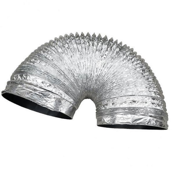 deevoka 2X Flexible Aluminium Air Ducting Ventilation Alloy Vent Hose Duct 8cm-1.5m