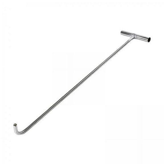 deevoka 2X Manhole Hook Tool Trampoline Open Manhole Cover Steel Heavy Duty Single Hook