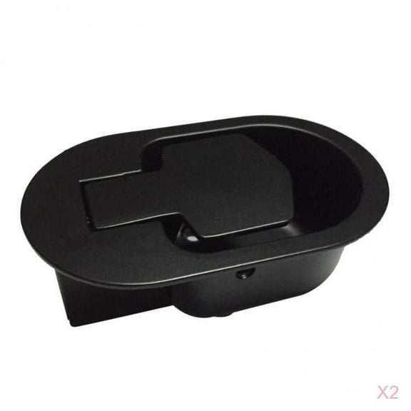 deevoka 2pcs Reclining Chair Sofa Couch Release Lever Replacement Plastic Handles Black