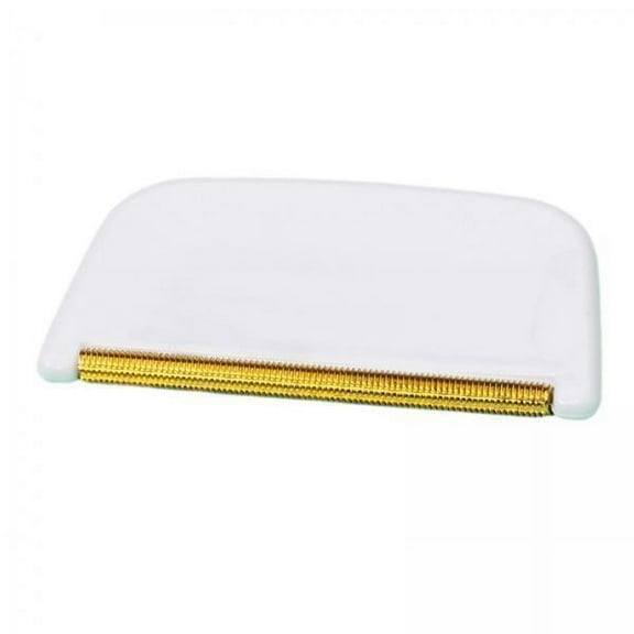 deevoka 2xBall Cleaner Comb Portable Cleaning Tool DE Fuzzing Comb Cashmere Wool Comb White