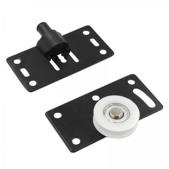 deevoka 2xSliding Door Roller Silent Smooth Runner Pulley Wardrobe Sliding Door Pulley