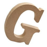 deevoka 2xWooden Alphabet Craft Letter Plaque Wall Hanging Wedding Nursery Decor G 2 Pcs