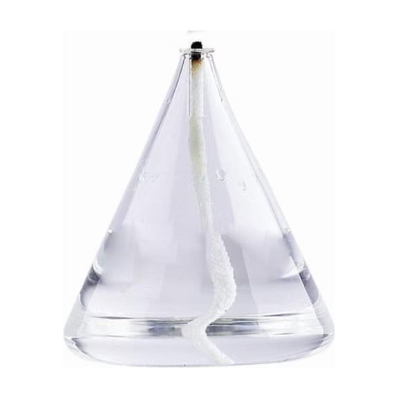 deevoka 3-8 pieces Handblown Glass Oil Burning Decoration Gift Cone 6 Pcs