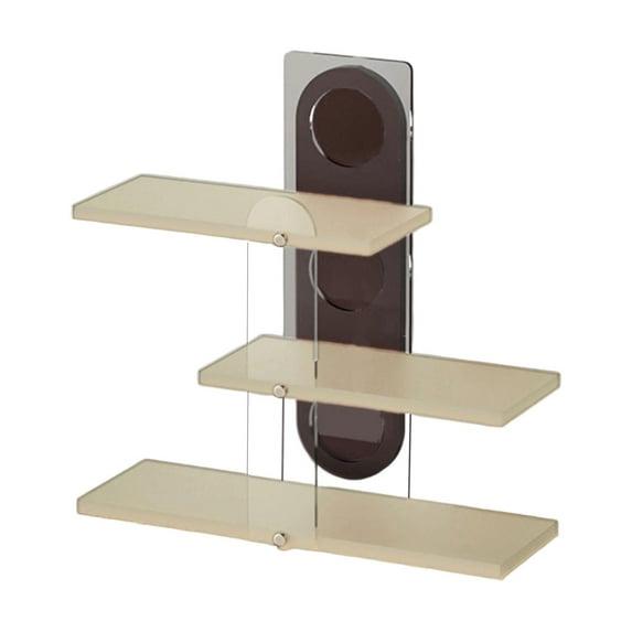 deevoka 3 Tier Coffee Mug Holder Desktop Corner Rack for Coffee Cups Home Coffee Bar Milky White