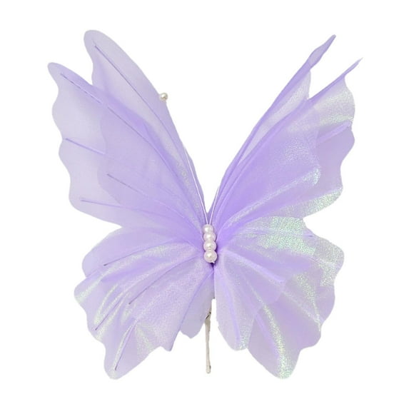 deevoka 3D Artificial Butterfly Decor Art Photography Prop for Birthday Celebrations Light