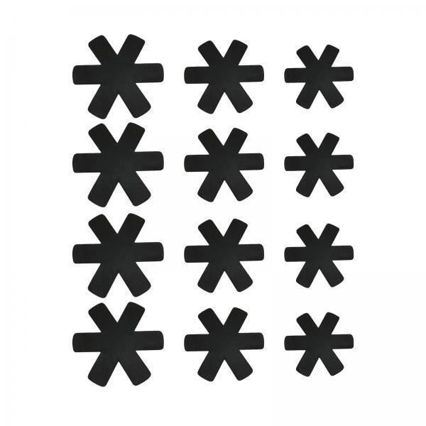 deevoka 3x12 Pieces Worktop Saver Mat Divider Pads Table Pots and Pans