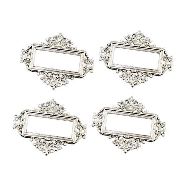 deevoka 3x4x Home Drawer Frame Label Tag File Name Card Holder