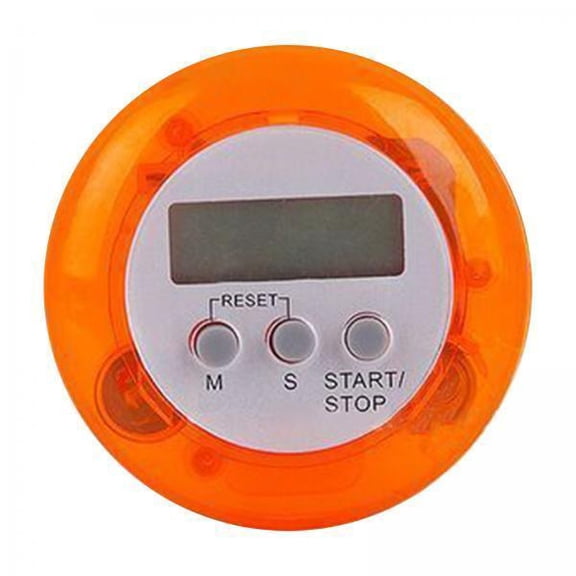 deevoka 3xCooking timers for Baking Kitchen Timer for Cooking for Games Baking Cooking orange