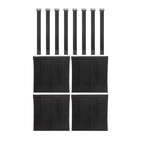 deevoka 4 Pieces Bunk Bed Ladder Pads Safe Ladder Step Pads for Bar Loft Bed Armrest