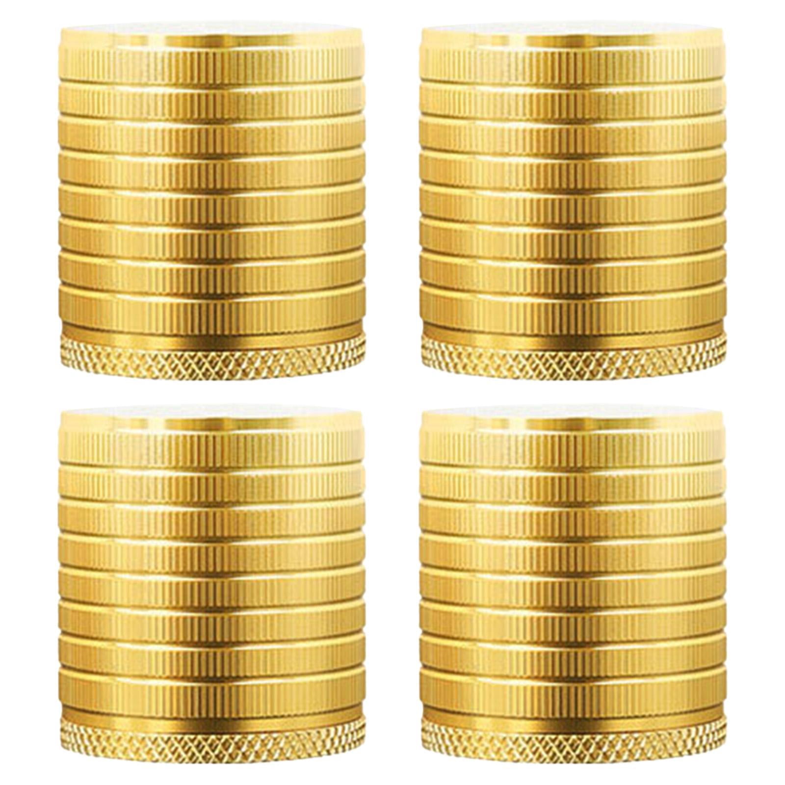 Assorted Gold Risers deevoka 4 Pieces Furniture Risers Anti Slip Bed Lift Risers for Desks ...