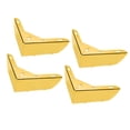 thumbnail image 1 of deevoka 4Pcs Furniture Legs Decor Classical Replacement for Worktop Living Room Home Gold, 1 of 9