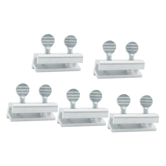 deevoka 5 Pieces Sliding Window Limiter Security Window Lock for Home Bedroom Office 45x5.5x33mm