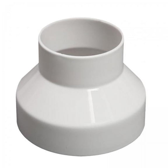 deevoka 5xAir Duct Adapter 100mm to 75mm Accessory for Home Office Lightweight