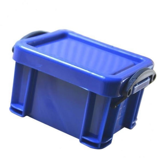 deevoka 5xMini Lock Box Super Cute Storage Boxes Organizer for Jewelry Dark Blue