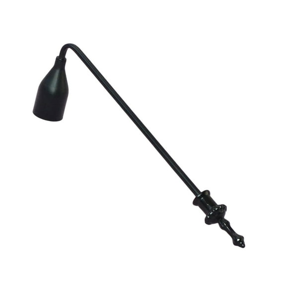 deevoka 9inch Candle Extinguisher Candle Snuffer Accessories Sturdy with Long Handle Black