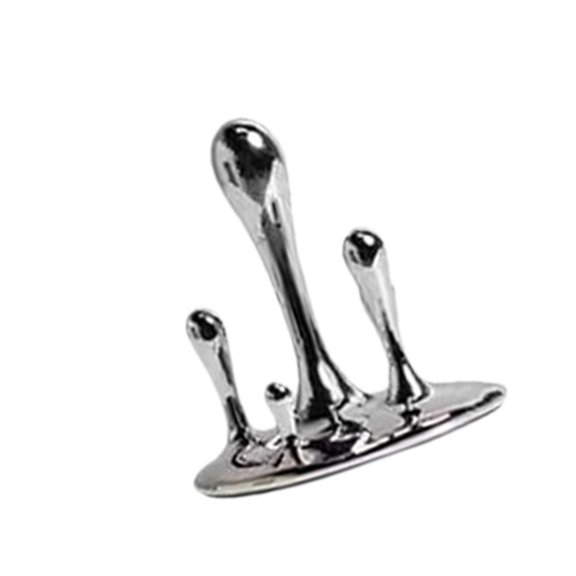 deevoka Abstract Water Droplet Statue Art Figurine for Bookshelf Living Room Cabinet Small