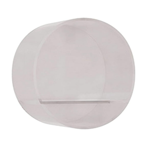 deevoka Acrylic Display Case Curio Display Cabinet Shelves for Mini Toys Collections Clear