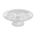 thumbnail image 1 of deevoka Acrylic Fruit Plate Cake Plate Multipurpose with Base for Restaurant Kitchen 30cm, 1 of 9