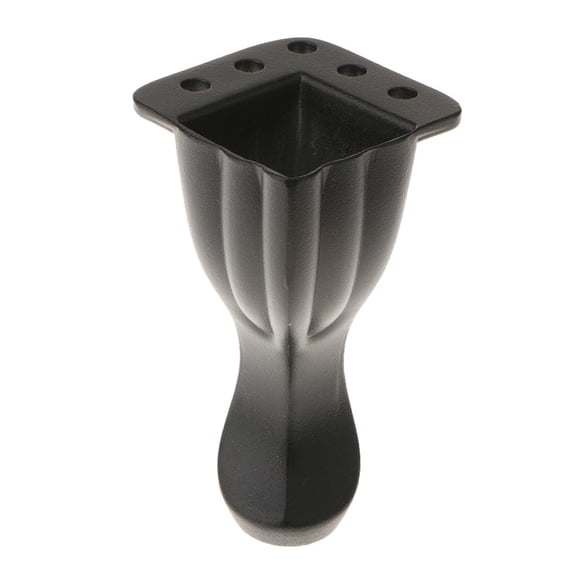 deevoka Adjustable Furniture Feet Aluminum Alloy Cabinet Foot Furniture Legs for Cabinet 100mm