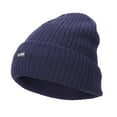 thumbnail image 1 of deevoka Adult Knit Beanie Warm Mens Cold Weather Cotton Slouchy Caps, 1 of 4