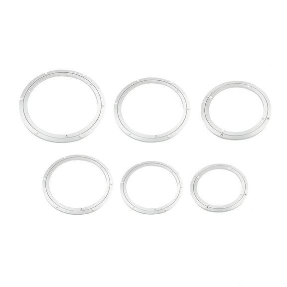 deevoka Aluminum Alloy Round Rotating Turntable 5.5+8+10+12+14+16 Inch