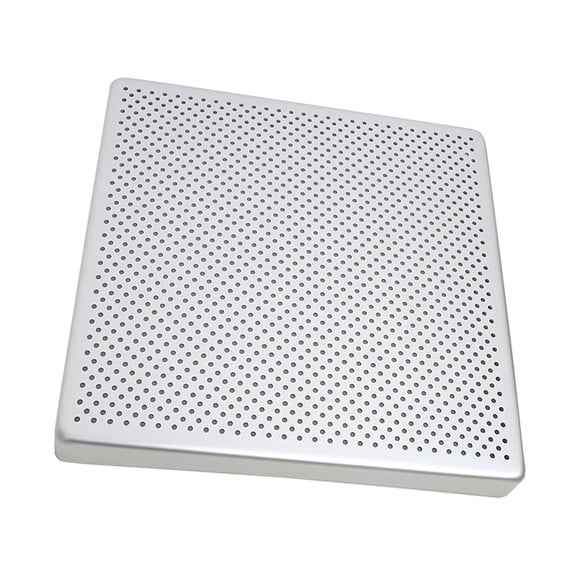 deevoka Aluminum Sheet Pan Perforated Reusable French Dessert Baking Pan Restaurant Easy