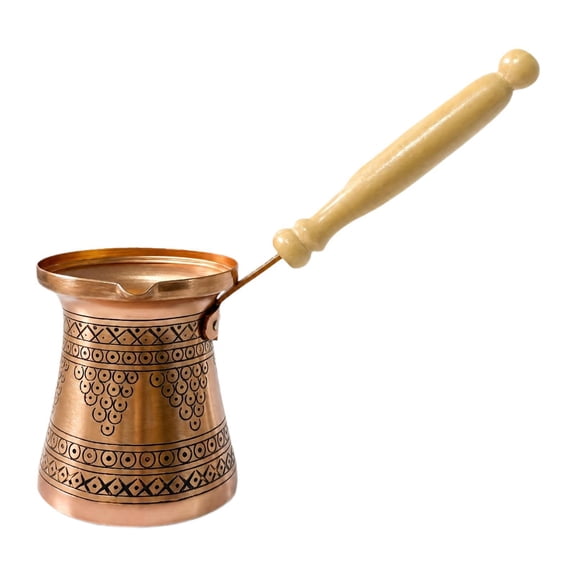 deevoka Arabic Greek Pot, Tea Maker, Handmade Turkish Coffee Pot, Stoves Maker for Bar Copper