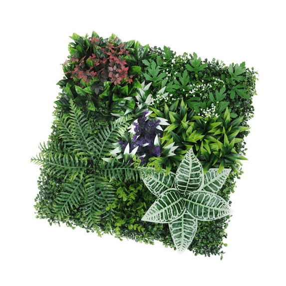 deevoka Artificial Plant Wall Panel Greenery Wall Backdrop for Indoor Birthday Party A