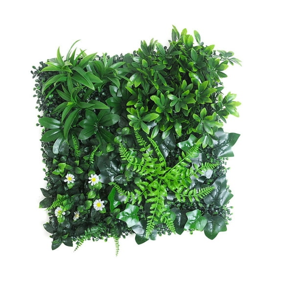 deevoka Artificial Plant Wall Panel Greenery Wall Backdrop for Indoor Birthday Party D