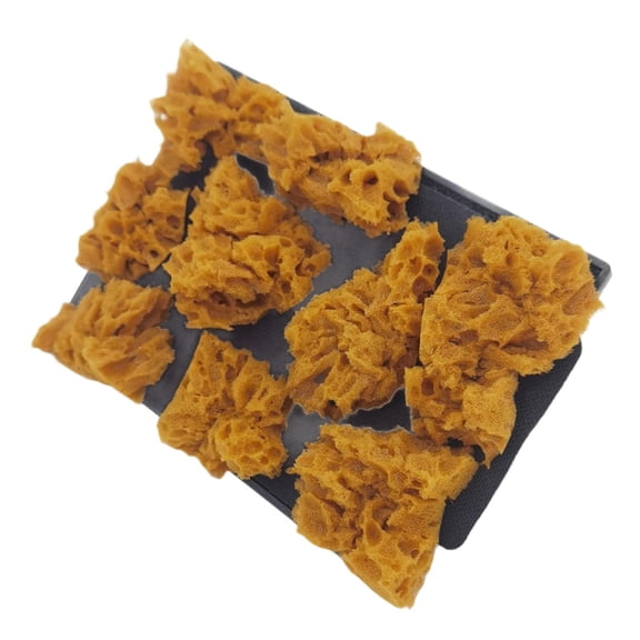 deevoka Artificial Sponge Texture Brush Home Wall Painting Tool Artistic, Multipurpose for Home Improvement Wall Art Decorators Brush Brown