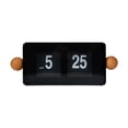 thumbnail image 1 of deevoka Auto Flip Clock Crafts Novelty Digital Display for Living Room Shelf Bedside Black, 1 of 9