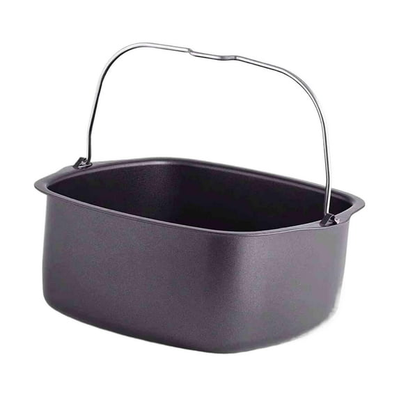 deevoka Baking Cake Barrel Pans Air Fryer Pizza Pans for Pies Bread Steaks 7 inch