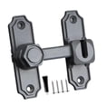 thumbnail image 1 of deevoka Barn Door Lock Portable Stylish Flip Latch for Sliding Doors Bathroom Closet Gray, 1 of 9