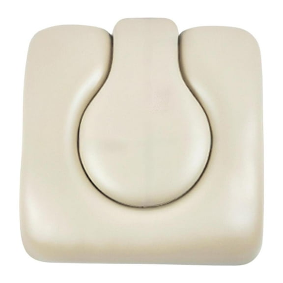 deevoka Bedside Commode Seat Cushion,Sponge Padded,Portable,Soft for Elderly Toilet Seat Light yellow