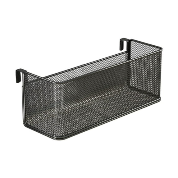 deevoka Bedside Shelf for Bunk Bed Hanging Organizer Multifunction Bedside Hanging Basket for College Dorm Phone Drink Book Magazines Black